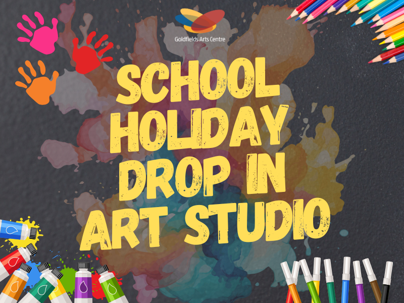 School Holiday Drop In Art Studio